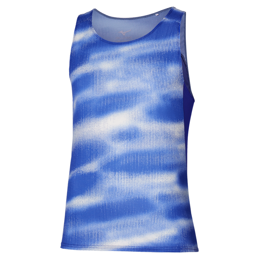 Mizuno DRYAEROFLOW GRAPHIC TANK White
